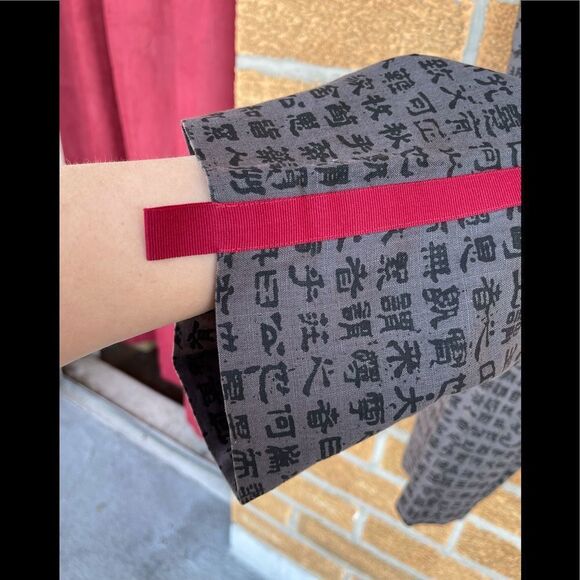 Shanghai Tang  linen pants size 8 - Picture 10 of 14